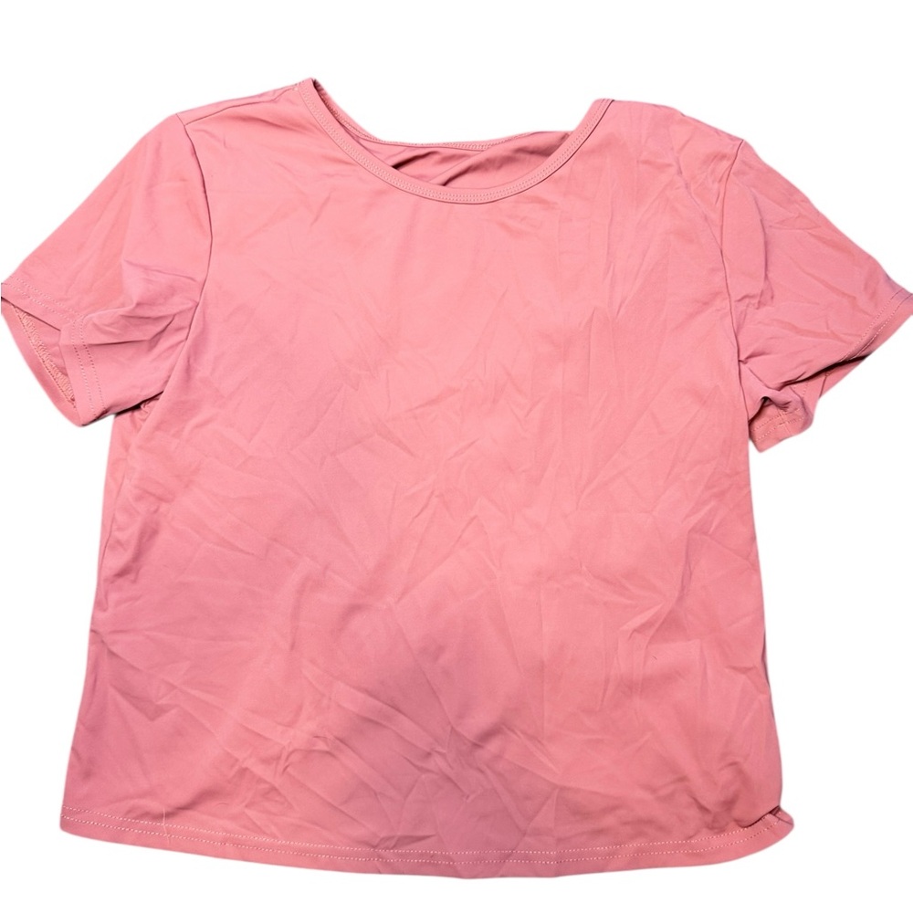 Pink Women's athletic Top